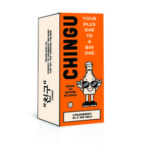 Chingu Gels Strawberry flavour final - 12 pack