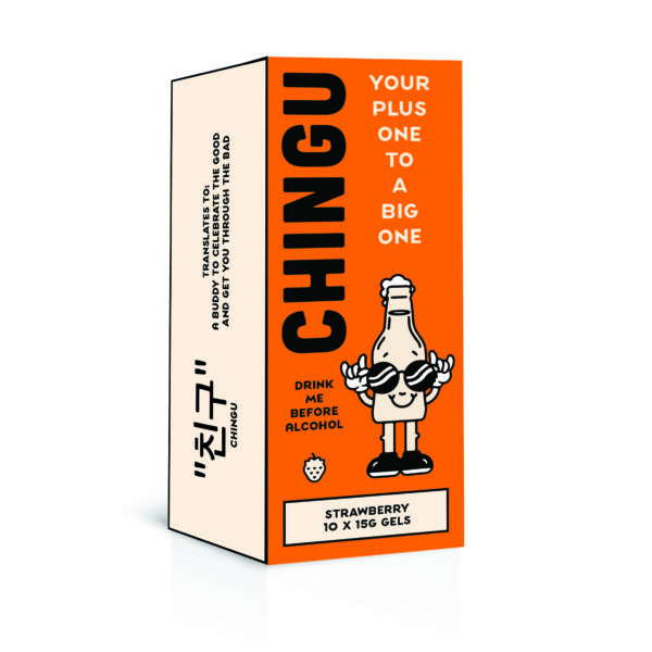 Chingu Gels Strawberry flavour final - 12 pack